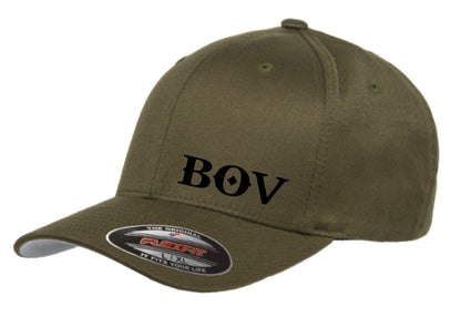 BOV FlexFit Olive Green Hat